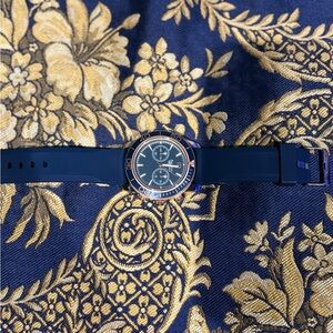 Men's Blue Chronograph Watch